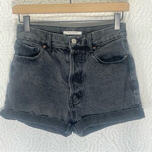 PACSUN 90’s Girlfriend Button Fly Denim Shorts, Women’s Size 25
